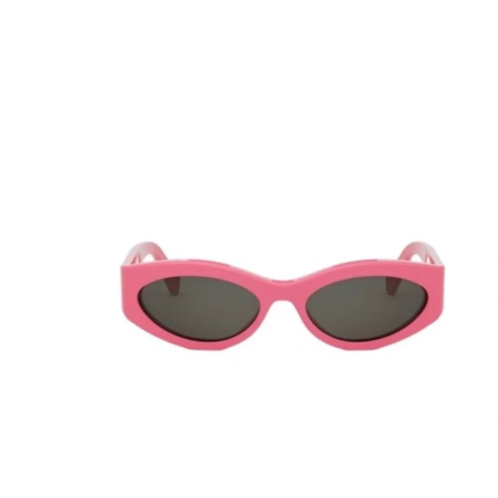 Celine Pink Cat Eye Sunglasses with Dark Lenses - Picture 3 of 3